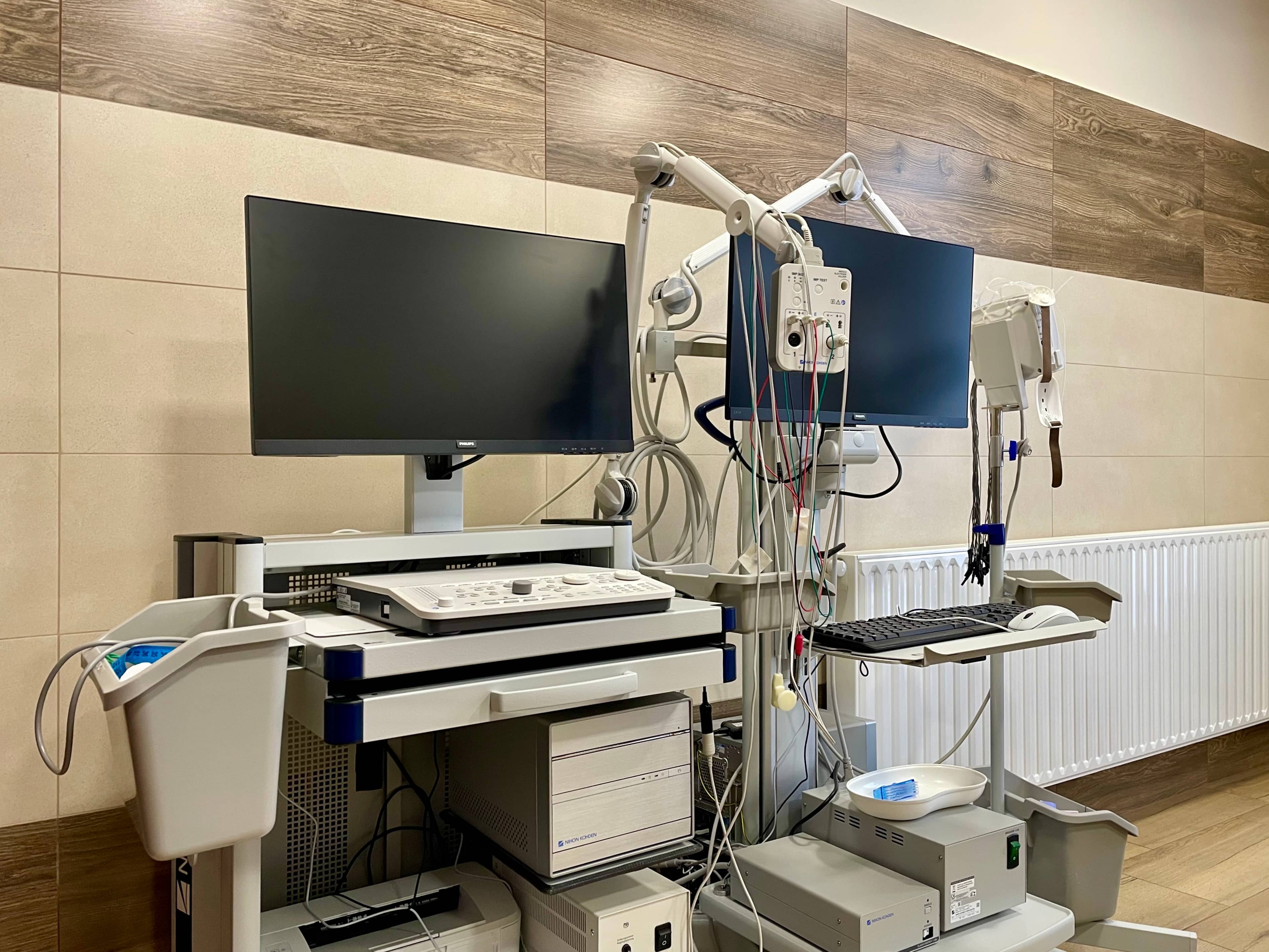 Orvosi eszközök a rendelőben